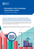 Informality in the Cambodian construction sector: findings and recommendations