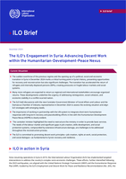 The ILO’s engagement in Syria: advancing decent work within the Humanitarian-Development-Peace Nexus