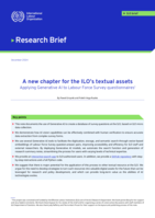 A new chapter for the ILO’s textual assets: applying generative AI to labour force survey questionnaires