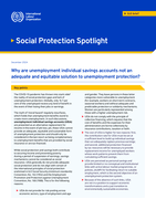Why are unemployment individual savings accounts not an adequate and equitable solution to unemployment protection?
