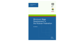Minimum wage development in the Russian Federation
