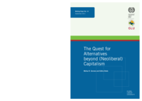The quest for alternatives beyond (neoliberal) capitalism