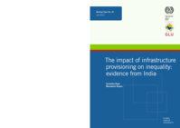 The impact of infrastructure provisioning on inequality: evidence from India