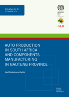 Auto production in South Africa and components manufacturing in Gauteng province