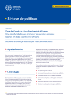 Zona de comércio livre continental Africana: uma oportunidade para promover as questões sociais e laborais em todo o continente africano