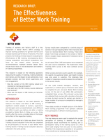 The effectiveness of Better Work training