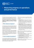Measuring progress on operations and performance