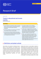 Trends in educational and income mobility