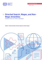 Directed search, wages, and non-wage amenities: evidence from an online job board