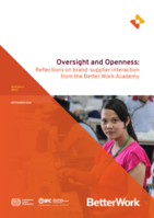 Oversight and openness: reflections on brand-supplier interaction from the Better Work Academy
