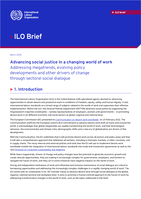 Advancing social justice in a changing world of work: addressing megatrends, evolving policy developments and other drivers of change through sectoral social dialogue