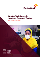 Worker well-being in Jordan’s garment sector