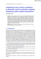 Unpacking cross-country variations in domestic worker protection regimes: adopting a policy regime perspective