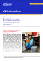 Étendre la sécurité sociale aux travailleurs domestiques: leçons tirées de l’expérience internationale