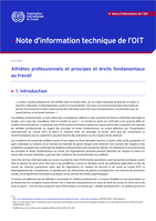 Athlètes professionnels et principes et droits fondamentaux au travail