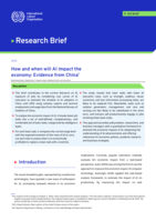 How and when will AI impact the economy: evidence from China