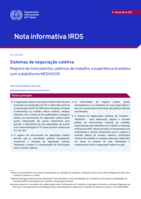 Collective bargaining systems: registration of collective bargaining instruments: the Brazilian experience with the MEDIADOR platform