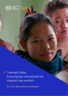 Ensuring fair recruitment for migrant care workers: thematic note