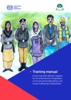 Enhancing state officials’ capacity for the enforcement of legislation on forced and bonded labour, and human trafficking in Balochistan: training manual