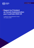Rapport du Président du Conseil d’administration pour la période 2024-25