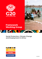 Social protection, climate change and employment in Africa