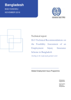 ILO technical report on the feasibility assessment of an employment injury insurance scheme: Bangladesh