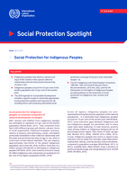 Social protection for indigenous peoples