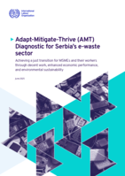 Adapt-Mitigate-Thrive (AMT) Diagnostic for Serbia’s e-waste sector: achieving a just transition for MSMEs and their workers through decent work, enhanced economic performance, and environmental sustainability