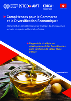 Rapport de stratégie de développement des compétences dans la chaîne de valeur huile d’olive