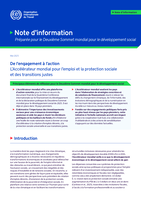 De l’engagement à l’action: l’accélérateur mondial pour l’emploi et la protection sociale et des transitions justes