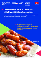 Rapport de stratégie de développement des compétences dans la chaîne de valeur dattes et dérivés