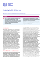 Navigating the ESG alphabet soup: a concise dictionary of the ESG acronym landscape