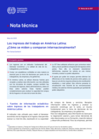 Los ingresos del trabajo en América Latina: ¿Cómo se miden y comparan internacionalmente?