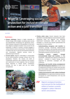 Nigeria: leveraging social protection for inclusive climate action and a just transition