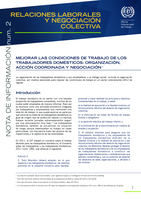 Mejorar las condiciones de trabajo de los trabajadores domésticos: organización, acción coordinada y negociación