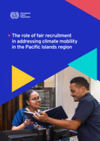 The role of fair recruitment in addressing climate mobility in the Pacific Islands region