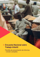 Encuesta nacional sobre trabajo infantil: plantilla de presentación de informes - versión completa