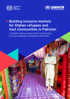 Building inclusive markets for Afghan refugees and host communities in Pakistan: a market systems analysis of the construction, fruit and vegetable, and textile craft sectors