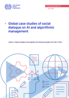 Global case studies of social dialogue on AI and algorithmic management