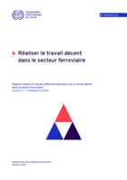 Réaliser le travail décent dans le secteur ferroviaire