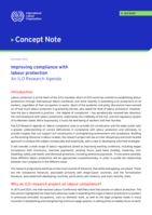 Improving compliance with labour protection: an ILO research agenda