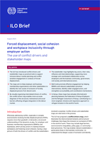 Forced displacement, social cohesion and workplace inclusivity through employer action: the use of conflict drivers and stakeholder maps
