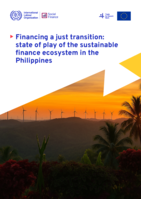 Financing a just transition: state of play of the sustainable finance ecosystem in the Philippines