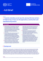 Towards extending social security among informal workers in Federal Iraq: a focus on agricultural, construction and manufacturing sectors