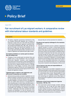 Fair recruitment of Lao migrant workers: a comparative review with international labour standards and guidelines