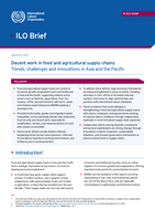 Decent work in food and agricultural supply chains: trends, challenges and innovations in Asia and the Pacific