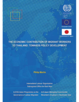 The economic contribution of migrant workers to Thailand: towards policy development