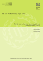 Trends and patterns of labour supply and unemployment in India