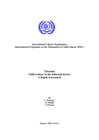 Tanzania: child labour in the informal sector : a rapid assessment