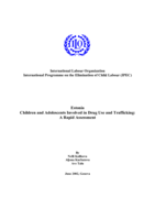 Estonia: children and adolescents involved in drug use and trafficking : a rapid assessment